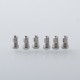 Authentic Auguse ERA V4 MTL RTA Rebuildable Tank Atomizer - Silver, 22mm Diameter