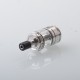 Authentic Auguse ERA V4 MTL RTA Rebuildable Tank Atomizer - Silver, 22mm Diameter