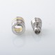 Rekavape BY KA V10 Nano Combo Radiator Style Replacement Tank Tube - Silver + Brown, 316SS + PEI, 3.5ml