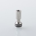 Rekavape Monarchy Ultra TF Dama Style 510 Drip Tip for RDA / RTA / RDTA Atomizer - Silver, Stainless Steel