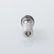 Rekavape Monarchy Ultra TF Dama Style 510 Drip Tip for RDA / RTA / RDTA Atomizer - Silver, Stainless Steel