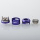 Authentic Thunder Cloud Blaze RDA Rebuildable Dripping Atomizer - Purple, BF Pin, Single / Dual Coil, 24mm Diameter