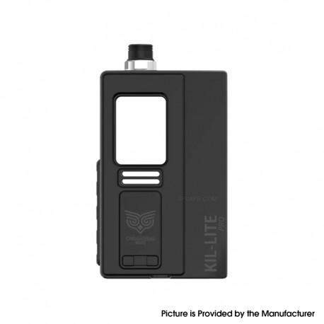 Authentic Ambition Mods Kil-Lite Pro 60W AIO Boro Box Mod - Black, VW 1~60W, 1 x 18650, Compatible with Boro Tank / RBA