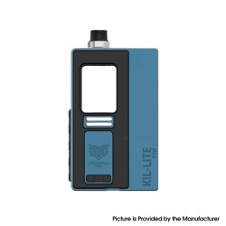 Authentic Ambition Mods Kil-Lite Pro 60W AIO Boro Box Mod - Blue Black, VW 1~60W, 1 x 18650, Evolv DNA60C Chip