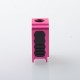 Kooroo Style Style Boro Tank for SXK BB / Billet / Boro Box Mod Kit - Pink, Aluminum