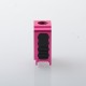 Kooroo Style Style Boro Tank for SXK BB / Billet / Boro Box Mod Kit - Pink, Aluminum