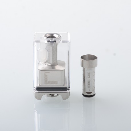 909 Xtra Style RBA Bridge with Boro Tank for Billet Boro / dotMod dotAIO Mod - Silver, 2, 2.5, 3, 3.5, 4mm