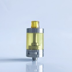 Rekavape VMM Imperia Style RTA Rebuildable Tank Atomizer - Silver, 316 Stainless Steel + PEI, 5ml, DL / MTL Air Plate, 22mm