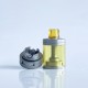 Rekavape VMM Imperia Style RTA Rebuildable Tank Atomizer - Matte Silver, 316SS + PEI, 5ml, DL / MTL Air Plate, 22mm