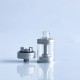 Rekavape VMM Imperia Style RTA Rebuildable Tank Atomizer - Matte Silver, 316SS + PC, 5ml, DL / MTL Air Plate, 22mm