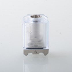 Monarchy iMobb Style RBA Bridge with Boro Tank for Billet / BB / Boro Mod - Silver, 4 PCS Air Pin 1.0, 2.0, 3.0, 4.0mm