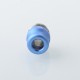 Rekavape Mission XV KB2 Style Replacement Integrated Drip Tip + Button Set for dotMod dotAIO V2 Pod - Blue