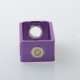 Authentic MK MODS dotAIO to Boro Adapter for Boro / Billet Box Mod - Purple, Adapter Frame for DotMod AIO RBA Tank