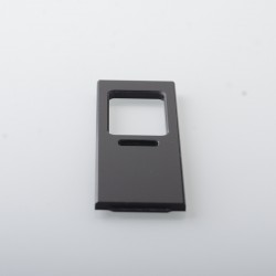 Authentic MK Mods Replacement Panel Plate for Veepon Tita X2 AIO Boro Mod - Black, Acrylic (1 PC)