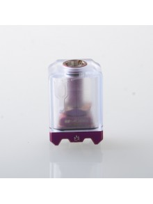 Monarchy iMobb Style RBA Bridge with Boro Tank for Billet / BB / Boro Mod - Purple, 4 PCS Air Pin 1.0, 2.0, 3.0, 4.0mm