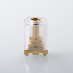 Monarchy iMobb Style RBA Bridge with Boro Tank for Billet / BB / Boro Mod - Gold, 7 PCS Air Pin 0.8, 1, 1.2, 1.5, 2, 3, 4mm