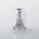 Monarchy iMobb Style RBA Bridge with Boro Tank for Billet / BB / Boro Mod - Silver, 7 PCS Air Pin 0.8, 1, 1.2, 1.5, 2, 3, 4mm