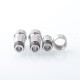 Authentic Ambition Mods AGRA RBA Tank for Boro / Billet / dotAIO Box Mod - Silver, 3ml, 7 PCS Pin 0.8, 1, 1.2, 2, 2.5, 3, 3.5mm