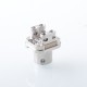 Authentic Ambition Mods AGRA RBA Tank for Boro / Billet / dotAIO Box Mod - Silver, 3ml, 7 PCS Pin 0.8, 1, 1.2, 2, 2.5, 3, 3.5mm