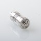 Authentic Ambition Mods TRINITY MTL RTA Atomizer - Silver, 2ml, 4 PCS Pins: 0.8, 1.0, 1.2, 1.4mm, 19mm Diameter