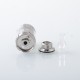 Rekavape Four One Five 415V2 415 V2 Style MTL RTA Atomizer - Silver, 316SS + PC, 4ml, 22mm, Diameter