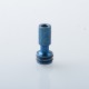 Rekavape Monarchy Ultra TF Dama Style 510 Drip Tip for RDA / RTA / RDTA Atomizer - Blue, Stainless Steel