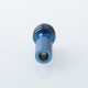 Rekavape Monarchy Ultra TF Dama Style 510 Drip Tip for RDA / RTA / RDTA Atomizer - Blue, Stainless Steel