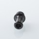 510 Drip Tip for RDA / RTA / RDTA Atomizer / Taifun GTR Style RTA - Black, Stainless Steel