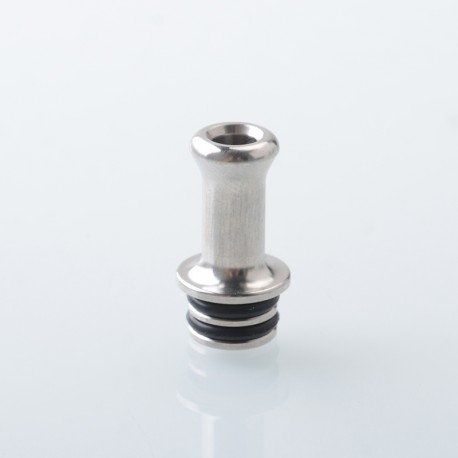 510 Drip Tip for RDA / RTA / RDTA Atomizer / Taifun GTR Style RTA - Silver, Stainless Steel