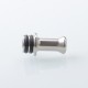 510 Drip Tip for RDA / RTA / RDTA Atomizer / Taifun GTR Style RTA - Silver, Stainless Steel