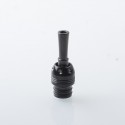 510 Drip Tip for RDA / RTA / RDTA Atomizer - Black, 360 Degree Rotatable Mouthpiece