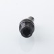 510 Drip Tip for RDA / RTA / RDTA Atomizer - Black, 360 Degree Rotatable Mouthpiece