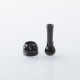 510 Drip Tip for RDA / RTA / RDTA Atomizer - Black, 360 Degree Rotatable Mouthpiece