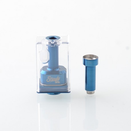 Sturdy One Style RBA Tank Kit for dotMod dotAIO V1 / V2 / V2 Lite / BB / Billet / Boro Mod - Blue, 1, 2, 2.5, 3.0, 3.5, 4.0mm