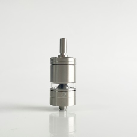 Rekavape Muted Style MTL RTA Rebuildable Tank Atomizer - Silver, 4.1ml, 22mm Diameter