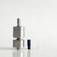 Rekavape Muted Style MTL RTA Rebuildable Tank Atomizer - Silver, 4.1ml, 22mm Diameter