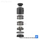 Authentic Thunder Cloud Bonza Pro RDA Rebuildable Dripping Atomizer - Matte Gun Metal, Single / Dual Coil, BF Pin, 25mm Diameter