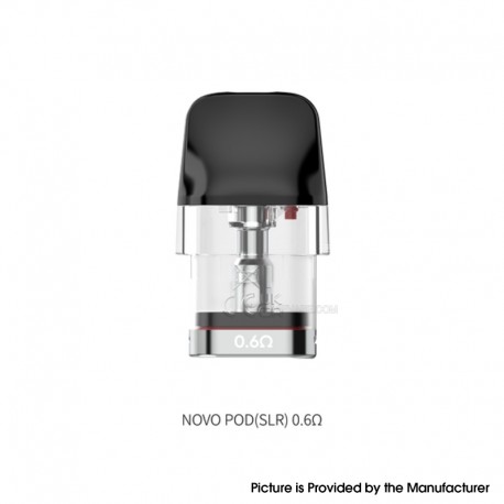 [Ships from Bonded Warehouse] Authentic SMOK Novo Pod Cartridge for Novo GT Pod, Novo GT Box Kit - SLR Mesh 0.6ohm, 2ml (3 PCS)