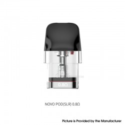 [Ships from Bonded Warehouse] Authentic SMOK Novo Pod Cartridge for Novo GT Pod, Novo GT Box Kit - SLR Mesh 0.8ohm, 2ml (3 PCS)