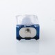 Monarchy iMobb Style RBA Bridge with Boro Tank for Billet / BB / Boro Mod - Blue, 7 PCS Air Pin 0.8, 1, 1.2, 1.5, 2, 3, 4mm