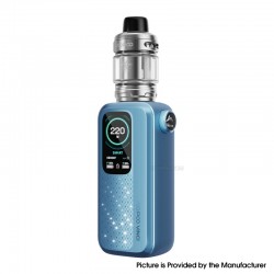 [Ships from Bonded Warehouse] Authentic VOOPOO VINCI Spark220 220W Box Mod Kit with Uforce-X Tank 6.5ml - Starlit Blue, 5~220W