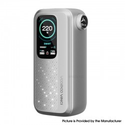 [Ships from Bonded Warehouse] Authentic VOOPOO VINCI Spark220 220W Box Mod - Tech Silver, VW 5~220W, 2 x 18650