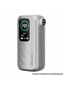 [Ships from Bonded Warehouse] Authentic VOOPOO VINCI Spark220 220W Box Mod - Tech Silver, VW 5~220W, 2 x 18650