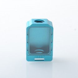 Kooroo Style Style Boro Tank for SXK BB / Billet / Boro Box Mod Kit - Blue, Aluminum