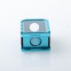 Kooroo Style Style Boro Tank for SXK BB / Billet / Boro Box Mod Kit - Blue, Aluminum