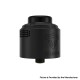 Authentic Thunderhead Creations Tauren Vortex 30 RDA Atomizer - Matte Black, BF Pin, 30mm Diameter