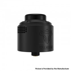 Authentic Thunderhead Creations Tauren Vortex 30 RDA Atomizer - Matte Black, BF Pin, 30mm Diameter