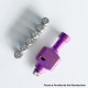 Rekavape Wick'd Bridg'D Alpha Style RBA Bridge for Billet / Boro Mod - Purple, Titanium, Air Pin 1.2, 2, 2.5, 3, 3.5, 4, 4.5mm