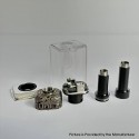 Sturdy One Style RBA Tank Kit for dotMod dotAIO V1 / V2 / V2 Lite / BB / Billet / Boro Mod - Raven Black, 1, 2, 2.5, 3.0, 4.0mm