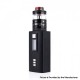 Authentic Steam Crave Hadron 220 VW Box Mod + Ragnar RDTA Atomizer Premium Combo Limited Edition Kit - Black, 5~220W